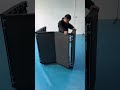 From Case to Stage: The Ultimate Foldable LED DJ Booth Reveal! #djbooth #dj #ledscreen #leddisplay