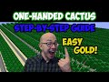 How to Make a Cactus Farm (EASY Gold Medal) - Hypixel Skyblock