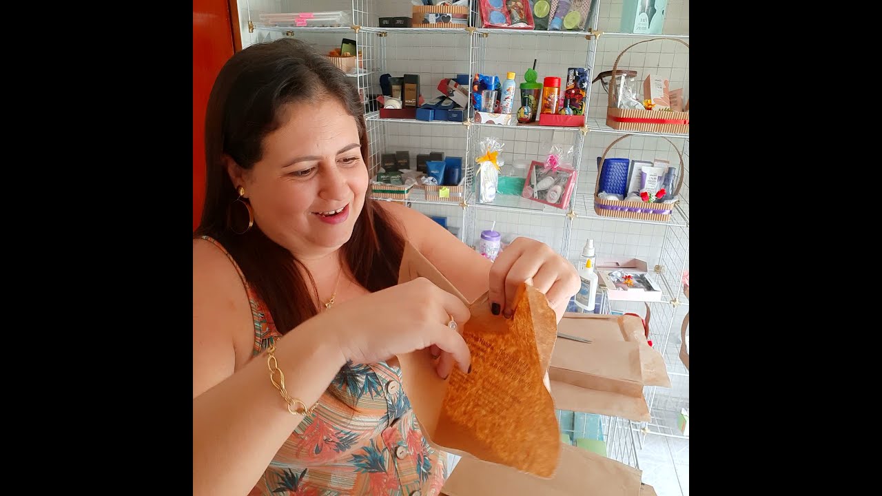 Como eu reaproveito os envelopes que vem as sacolas de presentes da Natura