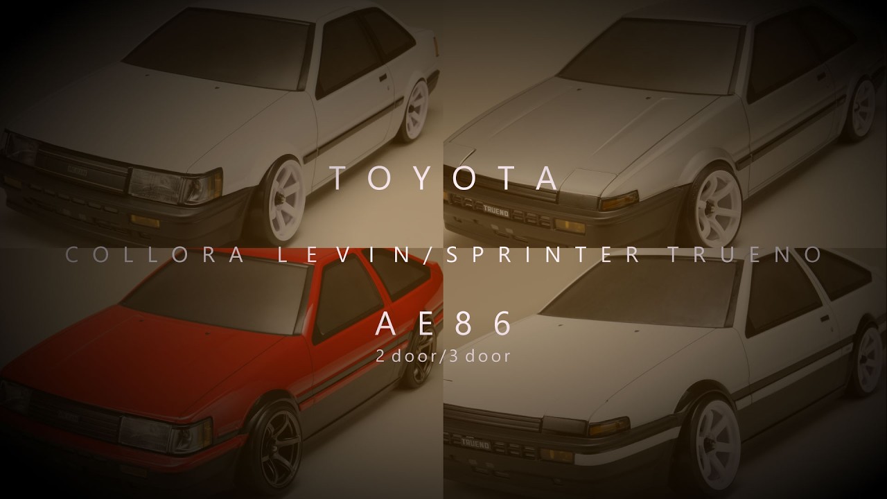 TOYOTA AE86 LEVIN/TRUENO カスタムアッセンブリーシリーズボディ