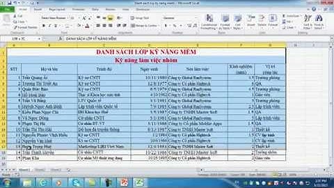 Chương 3 bài 12  Macro trong Excel