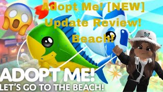 Adopt Me! [NEW] Update Review! Beach!