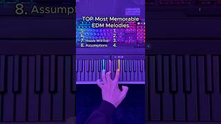 Most Memorable Edm Melodies