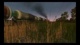 Держись машинист! (2ТЭ10м-2173 в Trainz 2012)(Коротенький ролик с участием тепловоза 2ТЭ10м в игре Trainz (2012) Оценивайте и комментируйте! Автор видео -..., 2012-03-16T01:07:39.000Z)
