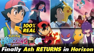 Finallyy Ash Appeared in Pokemon Horizons Latest Episode !🤩