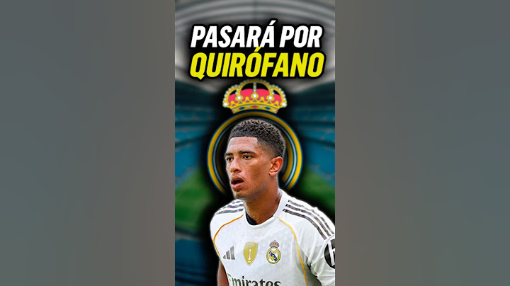 🚨 CONFIRMADO: JUDE BELLINGHAM SE OPERARÁ DEL HOMBRO TRAS EL MUNDIAL DE CLUBES