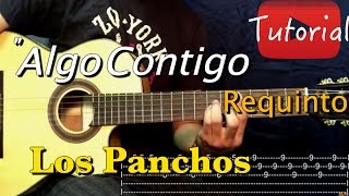 Video thumbnail of "Algo Contigo - Los Panchos tutorial/cover guitarra"