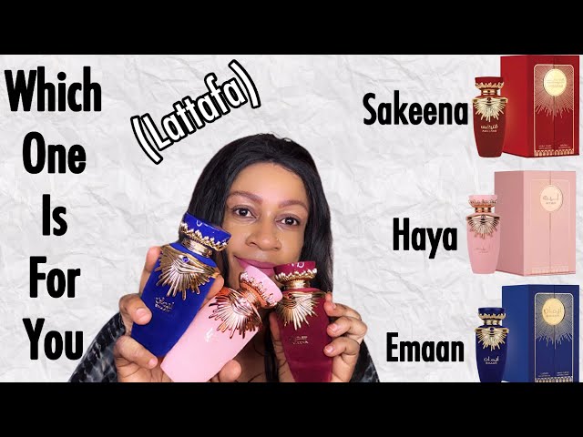 Lattafa Haya | Sakeena & Emaan Perfume Review | Which One Is For You! | My Perfume Collection class=