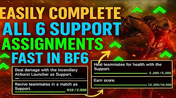 Easy BOT LOBBIES For All 6 Support Assignments In Battlefield 6!