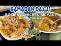 Ramadan day 11   bombay chicken biryani recipe 2024 vlog afreen dastarkhwan
