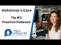 Quick tip 3 for alzheimers care