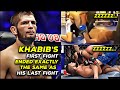 Khabib&#39;s First And Last Pro MMA Fights Ending Exactly The Same Way | FightNoose | #Shorts