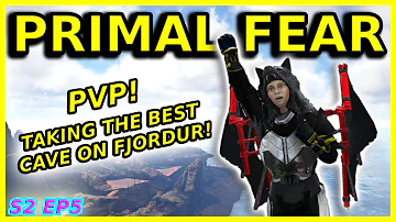 WE TOOK THE BEST CAVE ON FJORDUR! ARK PRIMAL FEAR PVP S2 EP5