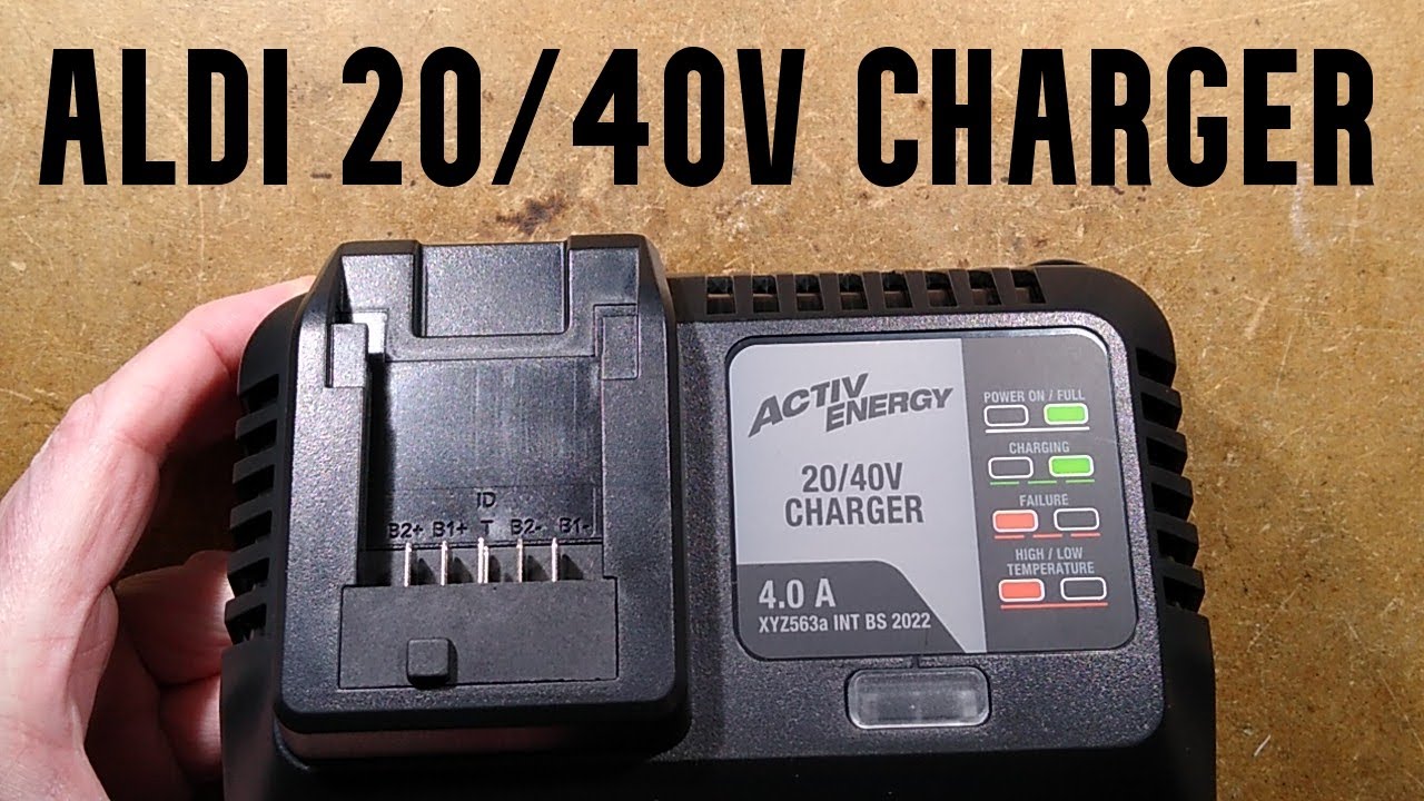 Atlas Varken Ongunstig Inside the ALDI Ferrex 20/40V battery charger with schematic - YouTube