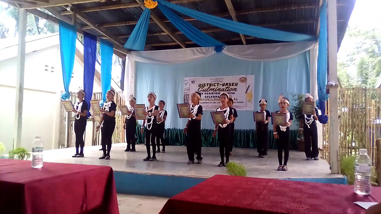 Choral Reading Competition South Malungon District Grade-4 Level Champion..