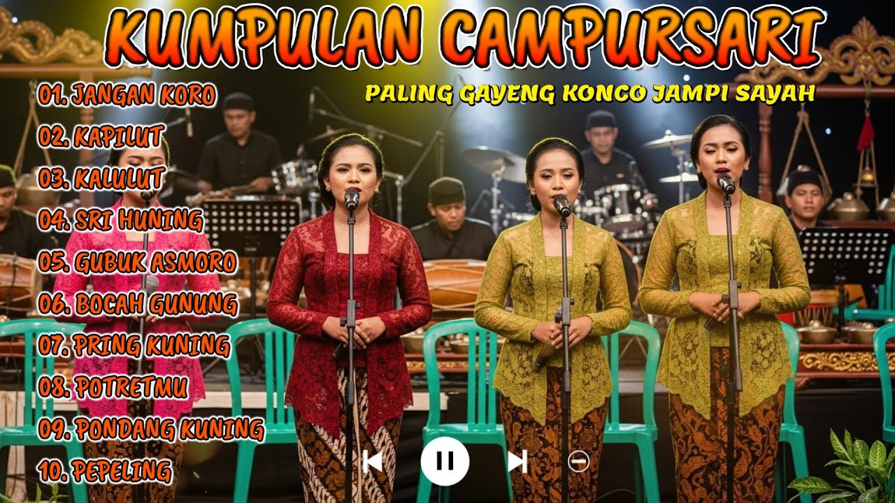 FULL ALBUM PILIHAN CAMPURSARI KOPLO TERBARU 2025‼️ SRAGENAN CAMPURSARI FULL BASS NYAMLENG