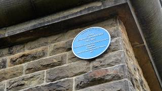 Blue plaque celebrates Wainhouse's legacy