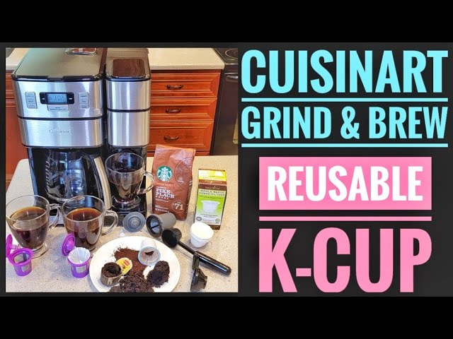Cuisinart K-Cup Combo Grind & Brew Coffeemaker