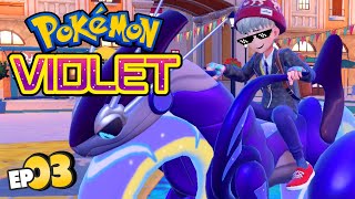 Pokemon Violet Part 3 BEST POKEMON ALREADY! Gameplay Walkthrough #Pokemon Scarlet \& Violet