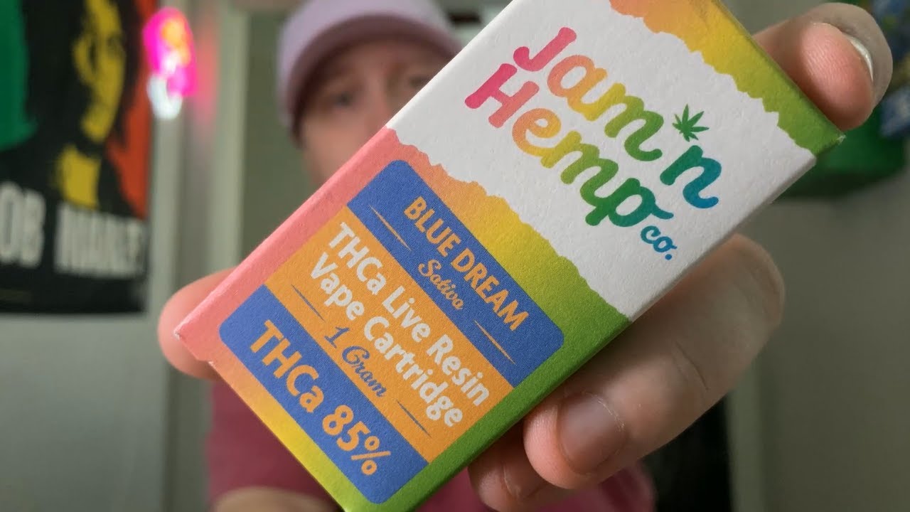 Blue Dream Live Resin THCa Cart by JamnHemp