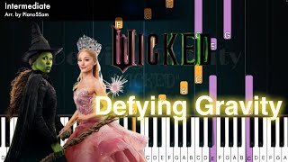 [Intermediate] Defying Gravity - Wicked | Piano Tutorial