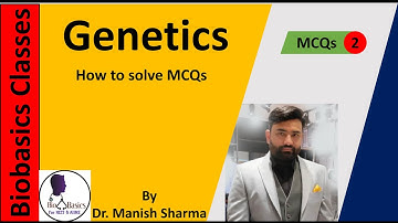 Genetics MCQ (Mendelian Inheritance 12th Biology and NEET)