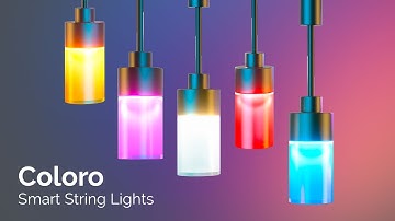 Atomi Smart Wi-Fi Coloro Outdoor String Lights