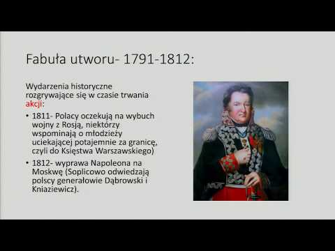 Język polski - klasa 8 SP. "Pan Tadeusz" cz. 1 - egzamin ósmoklasisty