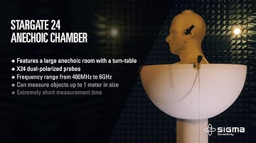 Sigma Connectivity, World Class Antenna Chamber; Satimo