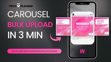 How To Bulk Carousel Creation Using ChatGPT and Canva - In 3 Minutes!