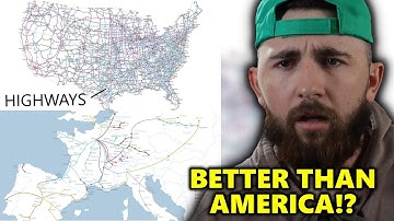 AMERICAN Reacts to Why Europe is INSANELY Well Designed! *SHOCKING*