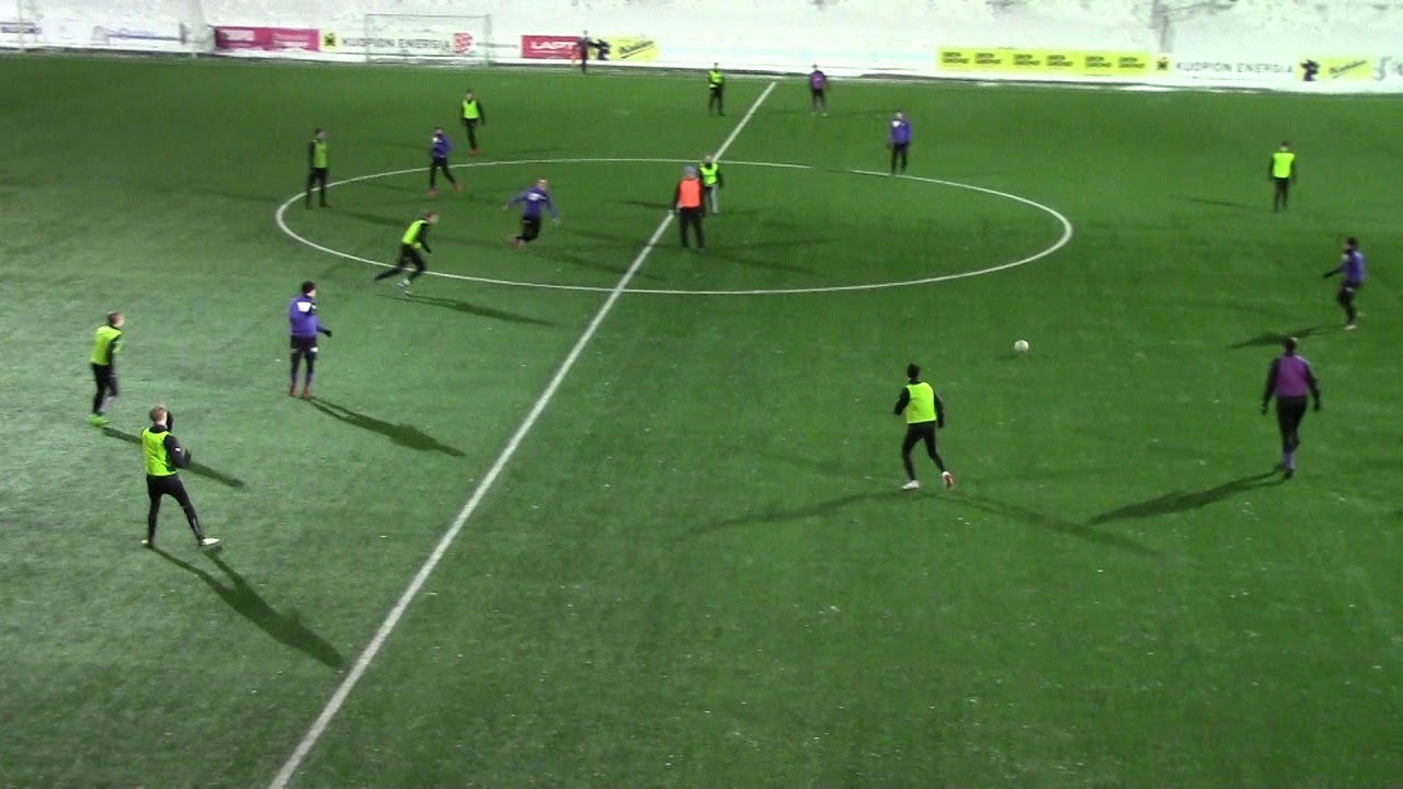 Kings Akatemia vs KuPS B2 harjoituspeli 22 2 2019 Osa 1 4 YouTube
