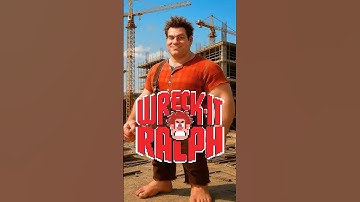 Wreck it Ralph in Real Life 💪🧱 #wreckitralph #disney #ai #aicreator #livingcartoon #liveaction
