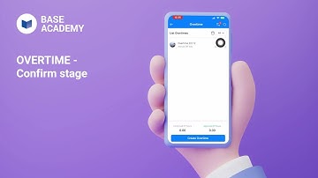 4. OVERTIME - Approve & Confirm overtime shifts
