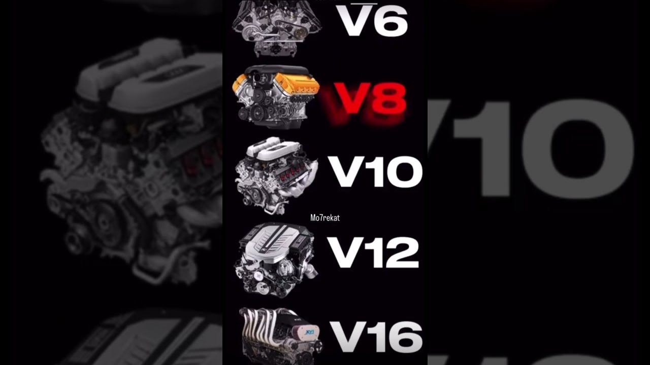 V8 Main One For Everyone Racecars Carlove V6 V10 V12 V16