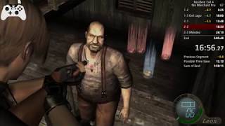 Resident Evil 4 Speedrun No Merchant Pro 1:59:27 (PC 60fps)