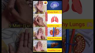 Hand Accupressure Points massage for #healthyliver #healthylungs #sharpbrain #kidneyproblem do 5Min