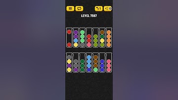 Ball Sort Puzzle Level 7567