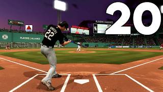 MLB 26 Road to the Show - Part 20 - GREEN MONSTER HOME RUN