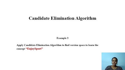 Candidate Elimination Algorithm Example 3