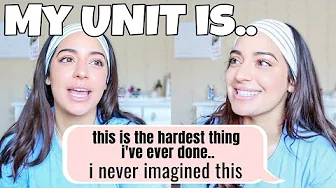 New Nurse Journey: What UNIT I'm working in | this is harder than i could've ever imagined
