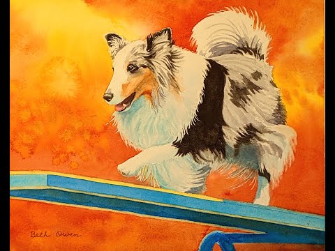 Painting Trevor