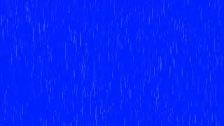Raining Blue Screen Video
