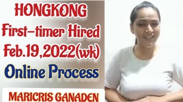 VERY FAST FIRST-TIMER HIRED IN HONGKONG THROUGH ONLINE PROCESS @joyneri.jobhiring