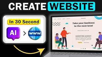 Create a Website in 30 Seconds with AI! 🤯 (No Coding) | Tutorial
