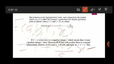 Gauss Hypergeometric equation
