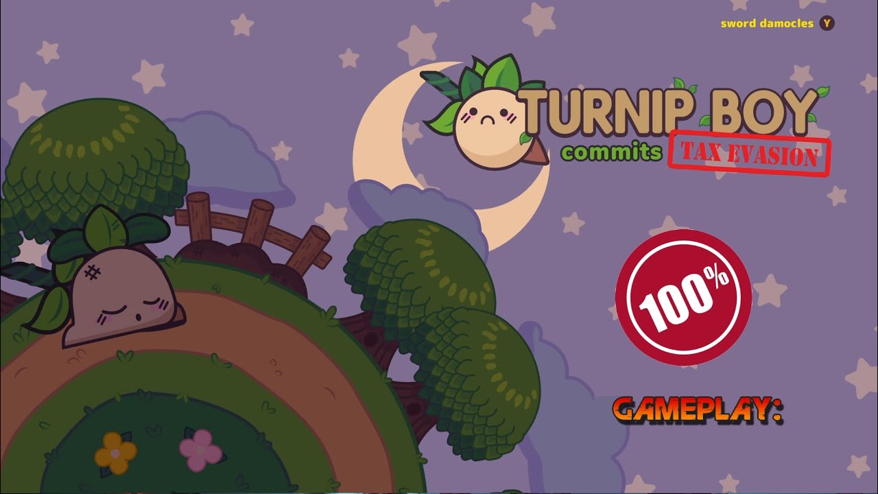 Turnip Boy commits Tax Evasion [Gameplay en Español] Juego Completo