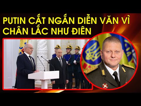 Video Putin không xong: Cắt ngắn diễn văn vì chân lắc như... - youtube