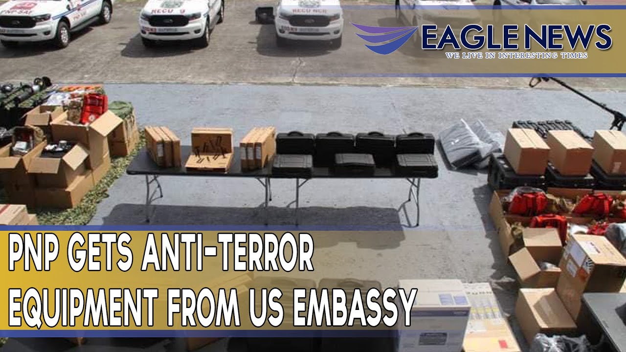 PNP gets anti-terror equipment from US Embassy