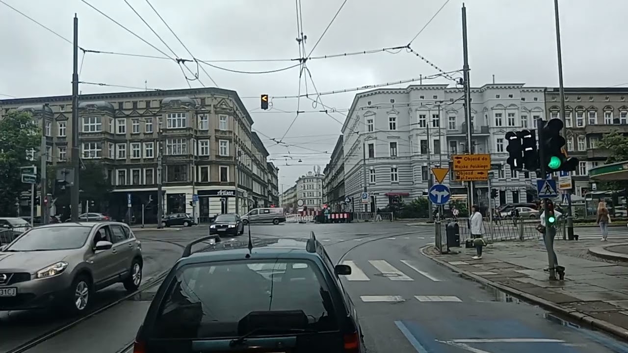 Tramwaje Szczecin linia nr 5 (lipiec 2022)(cabview)